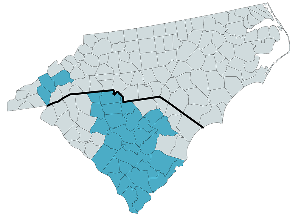 Service Area Edisto Gas